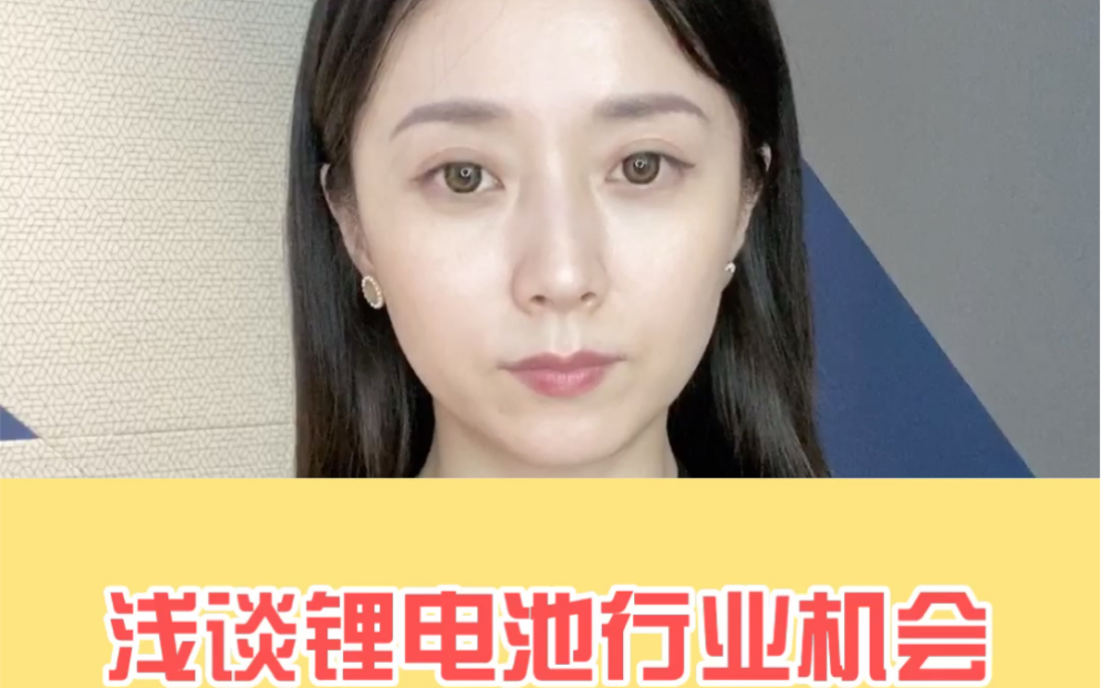 浅谈锂电池行业机会哔哩哔哩bilibili