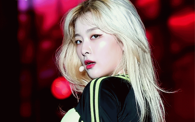 【姜涩琪seulgi】金发就是老公!