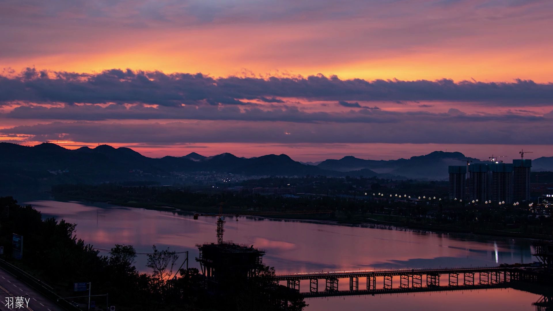 【佳能80d】延时摄影 | 蓝天 白云 落日 60帧