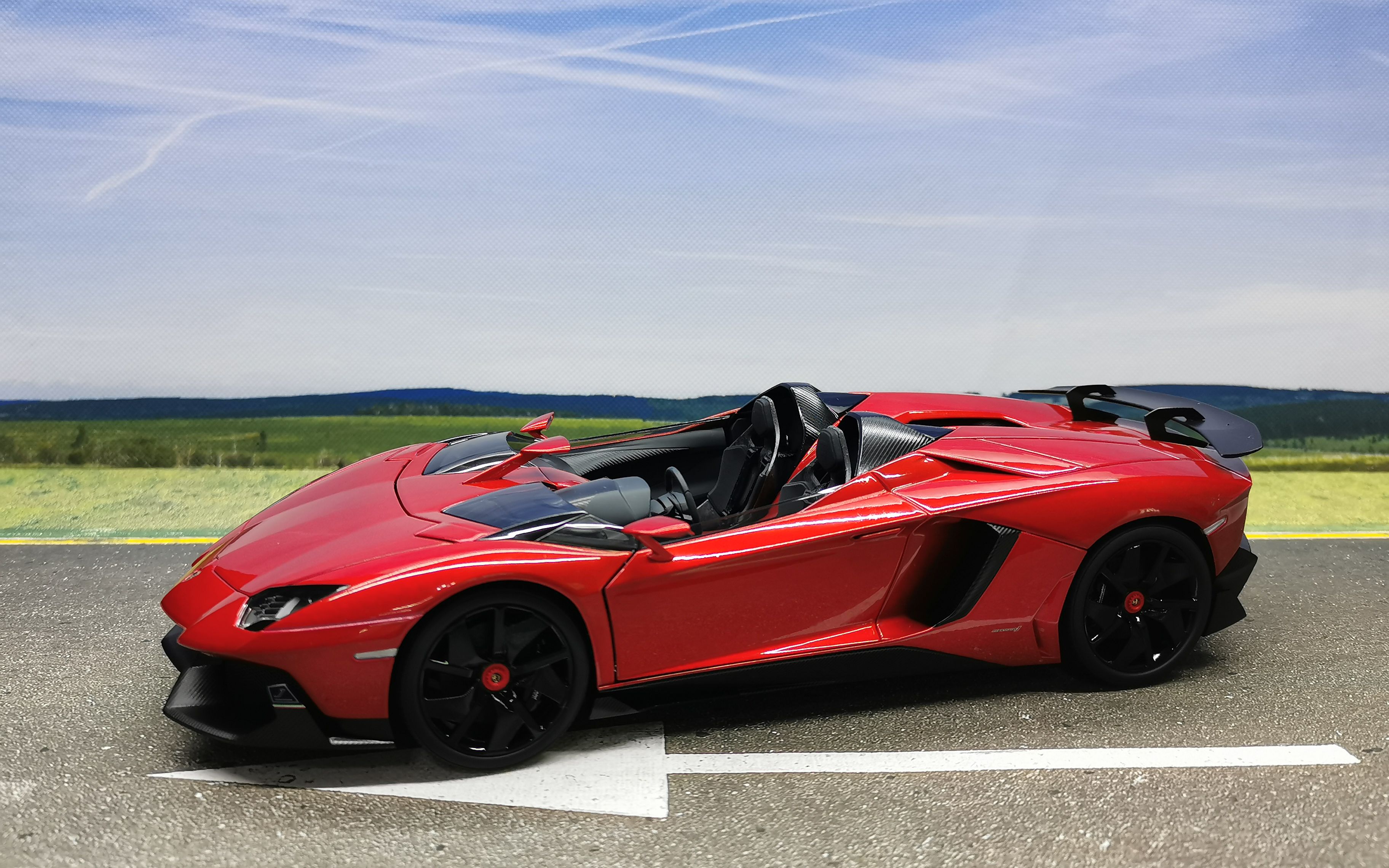 车模 第44期 autoart lamborghini aventador j 兰博基尼 埃文塔多 1