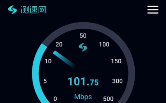 网速到了101Mbps/s的5G中泽小王卡,在用网高峰期5:30测的哦.哔哩哔哩bilibili