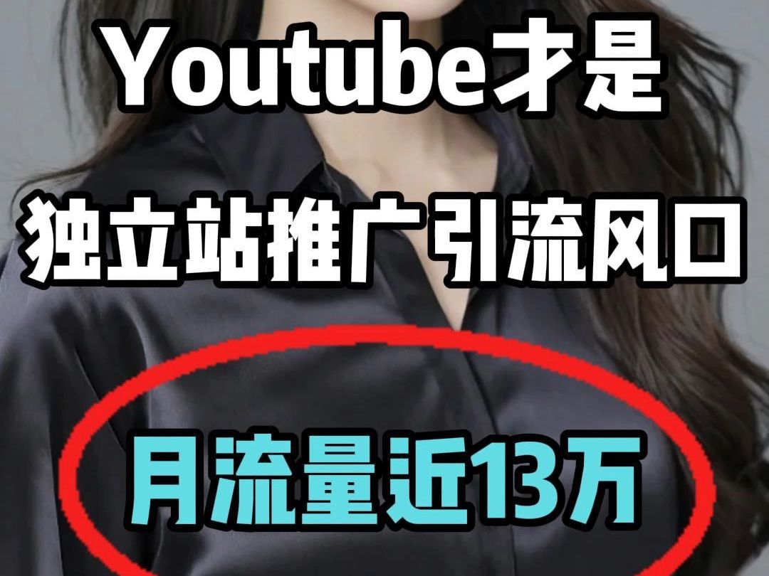 Youtube才是获取独立站流量的最佳途径!哔哩哔哩bilibili