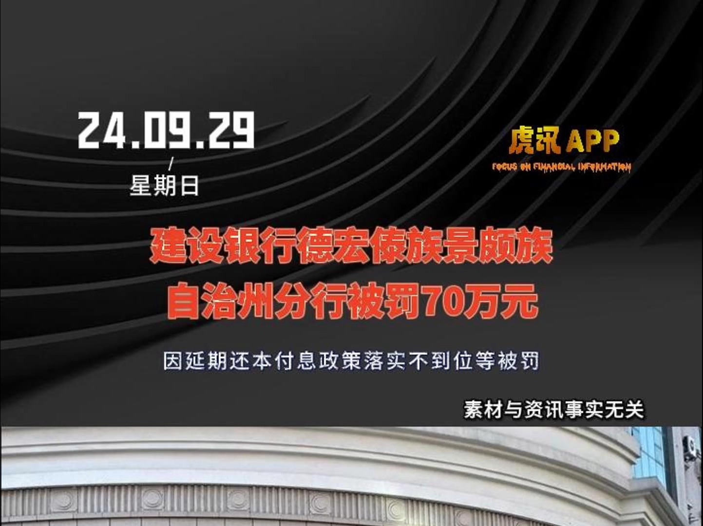 建设银行德宏傣族景颇族自治州分行被罚70万元!哔哩哔哩bilibili