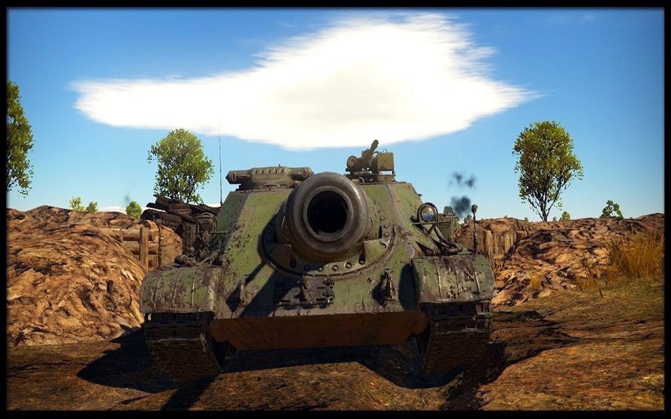 【1080p】这将是你这周看到的射♂的最♂准的大♂炮 -su-122-54坦克