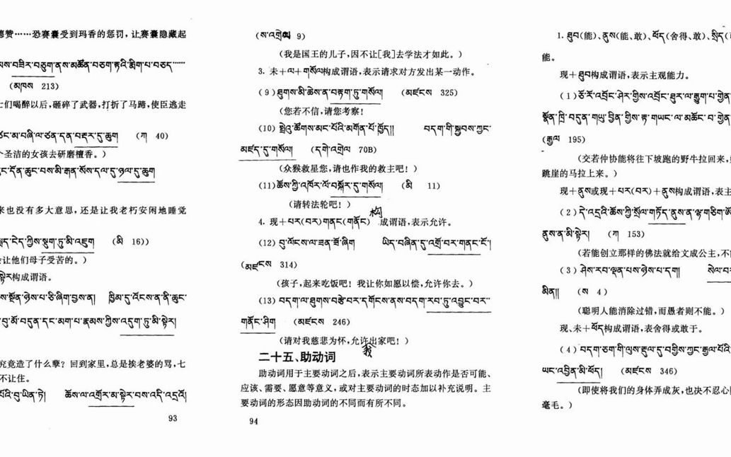 快速掌握藏语书面语:大千老师讲藏文文法 第45课B哔哩哔哩bilibili