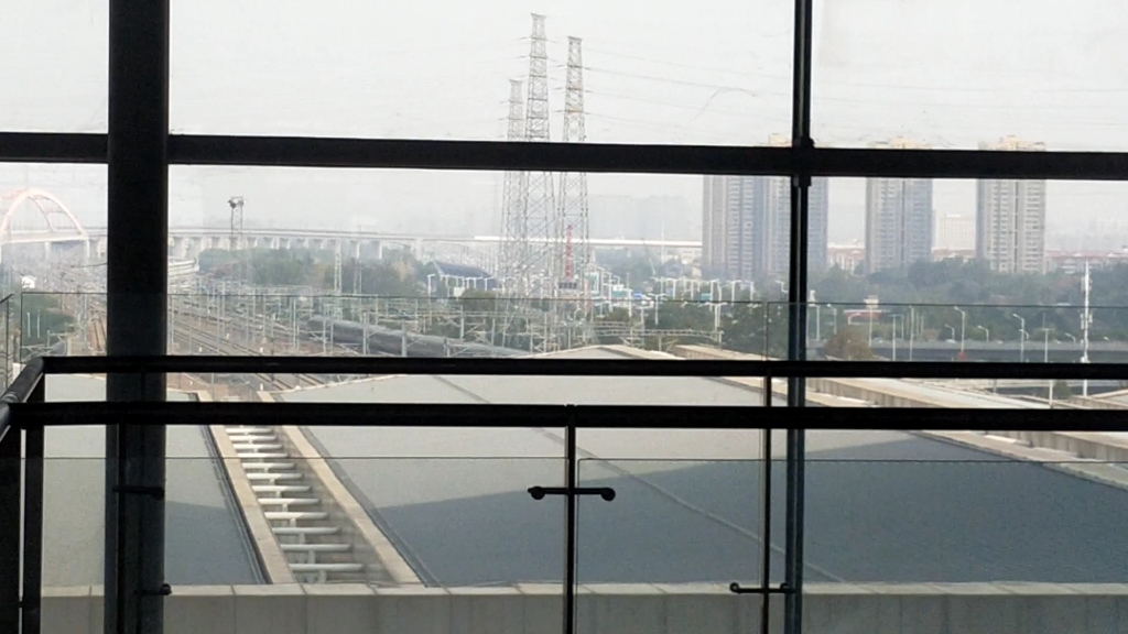 【ctrl147】智能复兴号动车组g51北京西—重庆北进郑州东高铁站视频