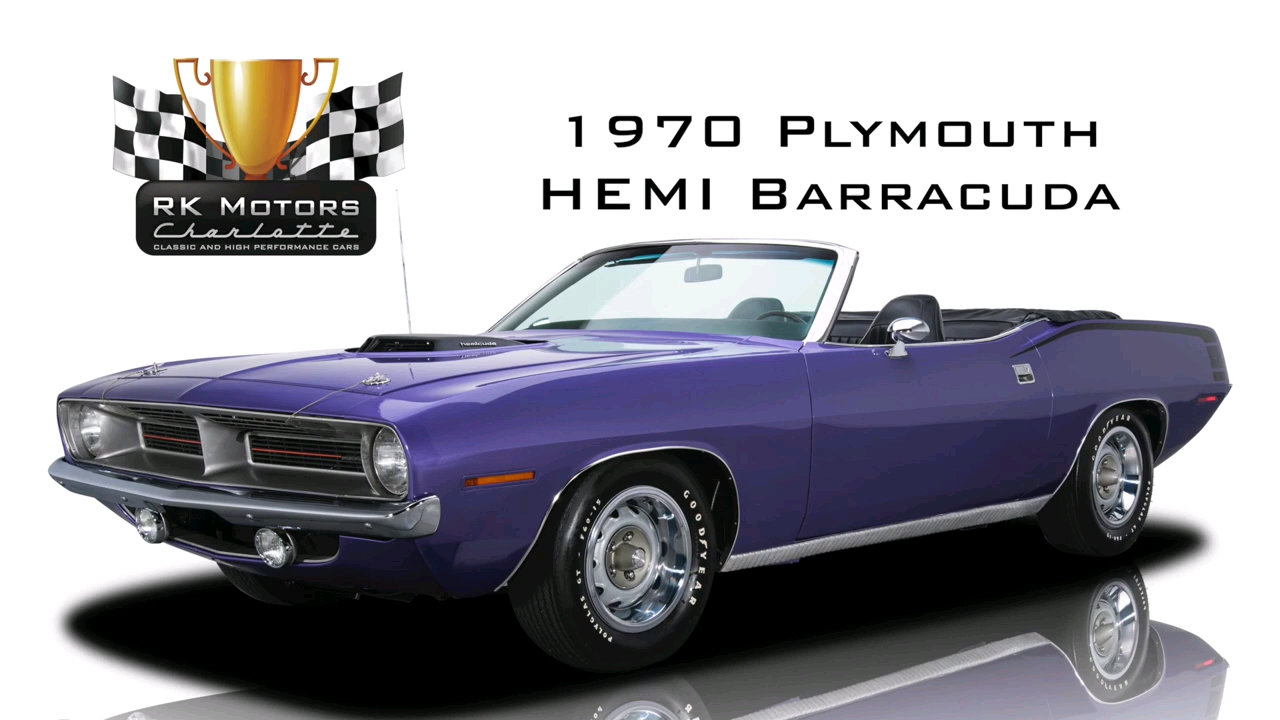 1970 普利茅斯 HEMI Barracuda哔哩哔哩bilibili