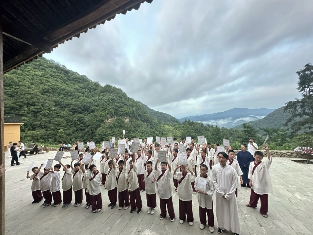 东神道院首届武术夏令营结业留影,这里有你的回忆,也有你的身影哔哩哔哩bilibili