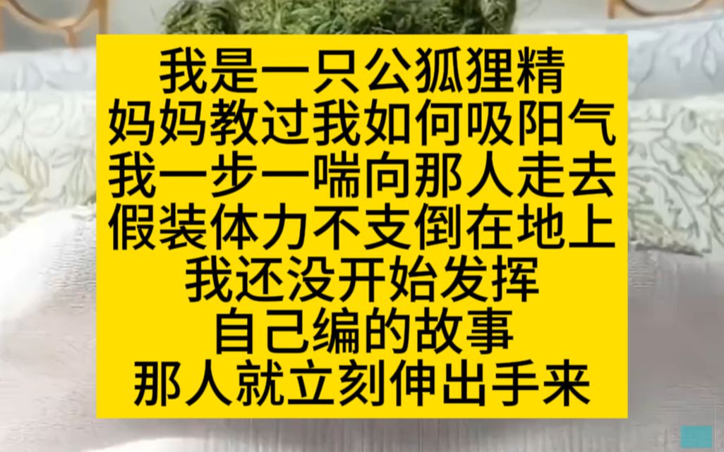 【原耽推文】我是公狐狸,倒在书生身上打算吸阳气,谁知书生比我主动哔哩哔哩bilibili