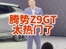 Download Video: 腾势Z9GT 这车太热了 想挤进去好难