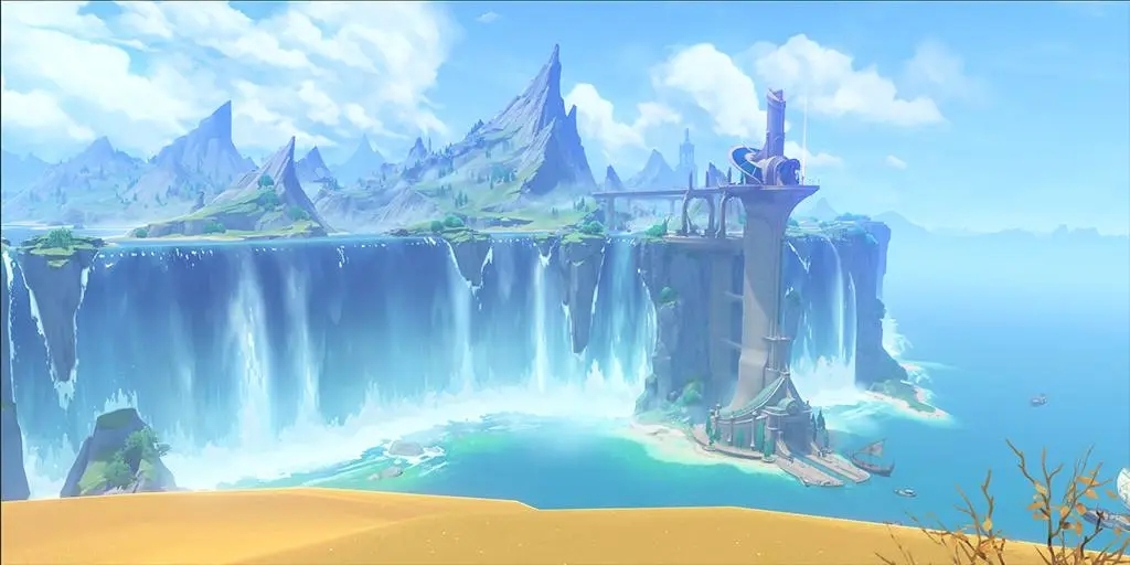 "原神枫丹版本更新:全新地图展示!