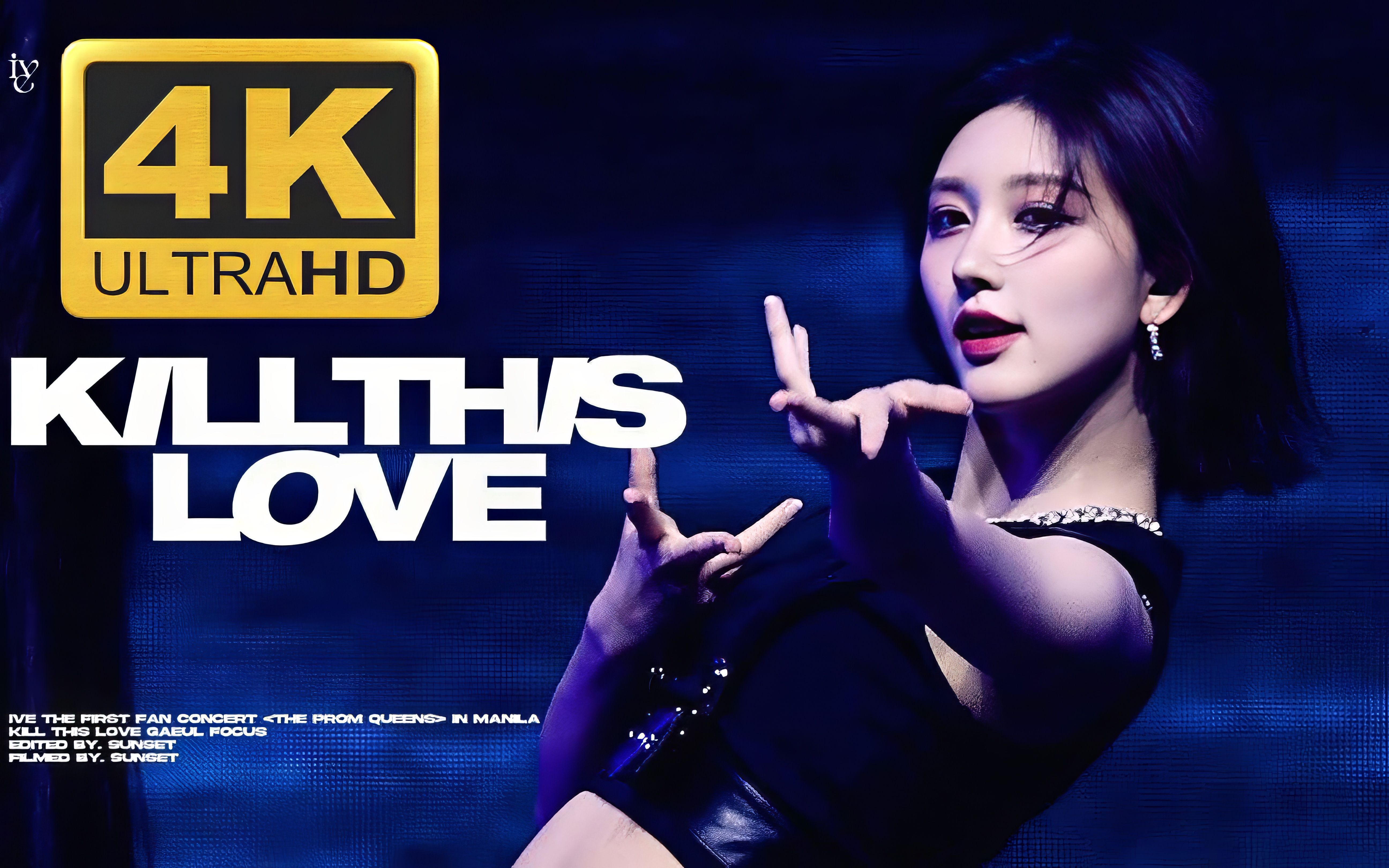 暗魅黑蔷薇|金秋天|【4k 60fps 超清画质直拍】