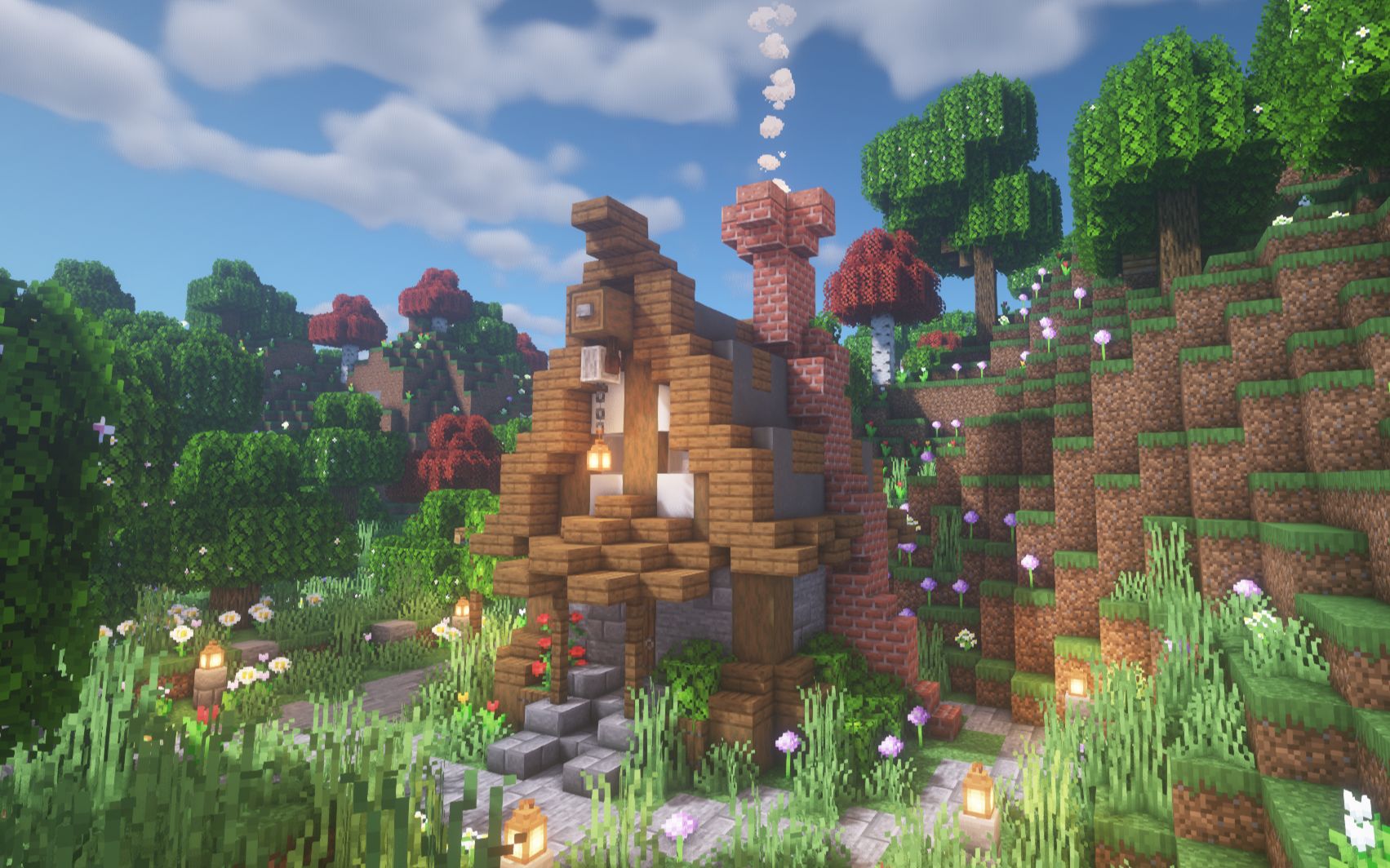 mc7x7中世纪童话风小屋