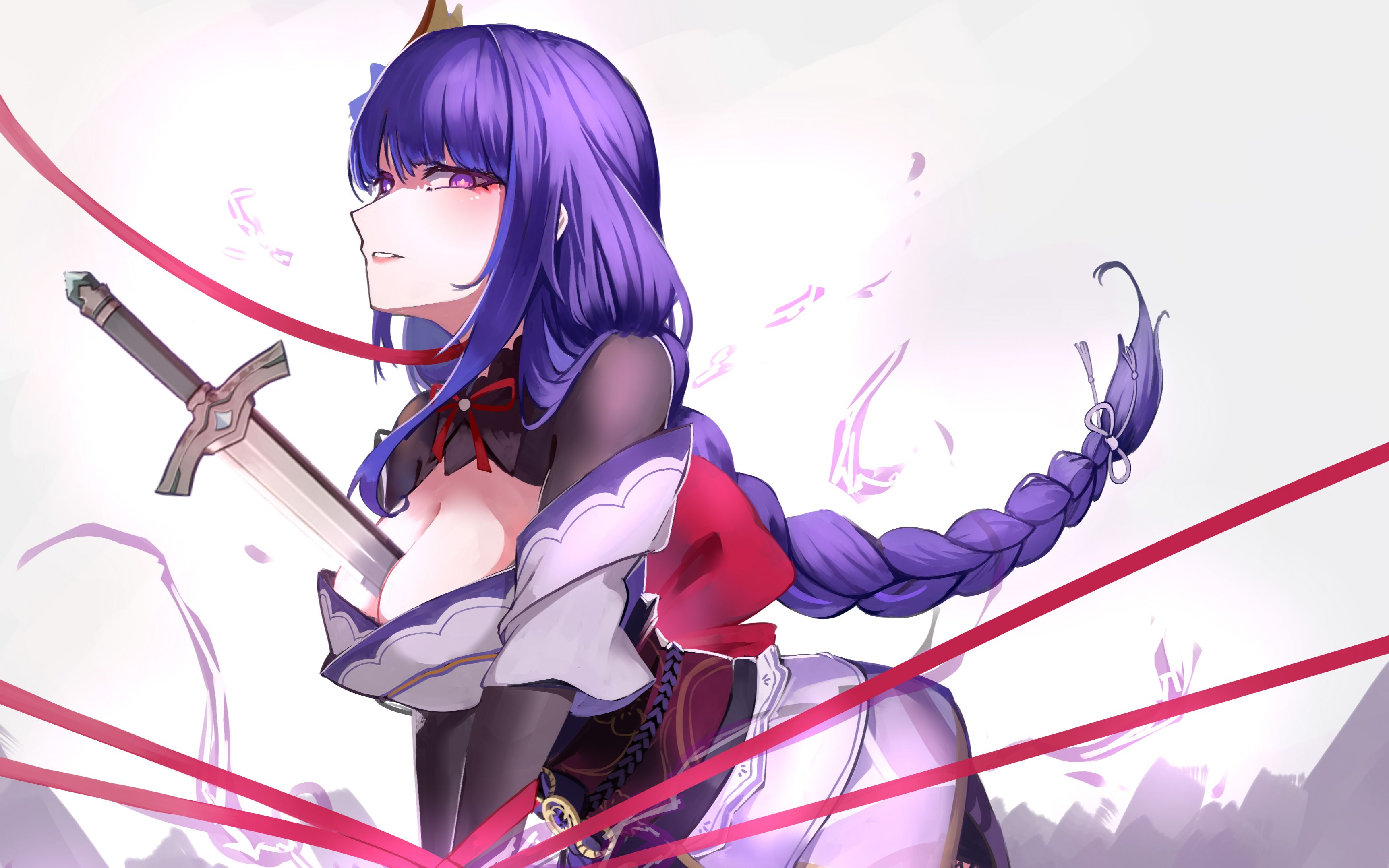 板绘把雷神当剑鞘