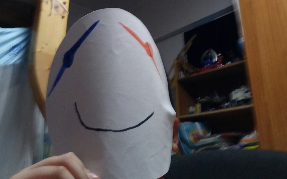 我自己做的dream的面具使用的经费0元