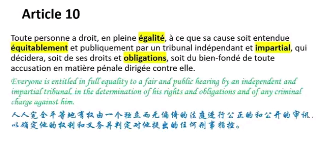 [图]20.中英法语法律法语涉外法律法语翻译法言法语世界人权宣言知识充电进步坚持终身学习兴趣爱好提升自我美好生活未来越努力拼搏越轻松技能技不压身激情Juriquois