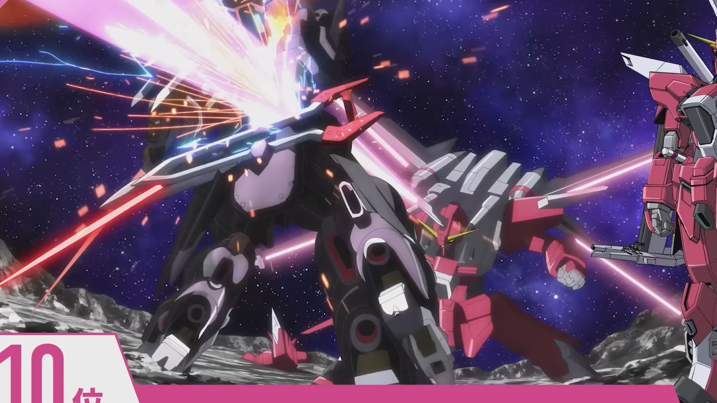 无正二式头刀片段曝光!第一名竟是ta!机动战士高达seed角色&机体人气