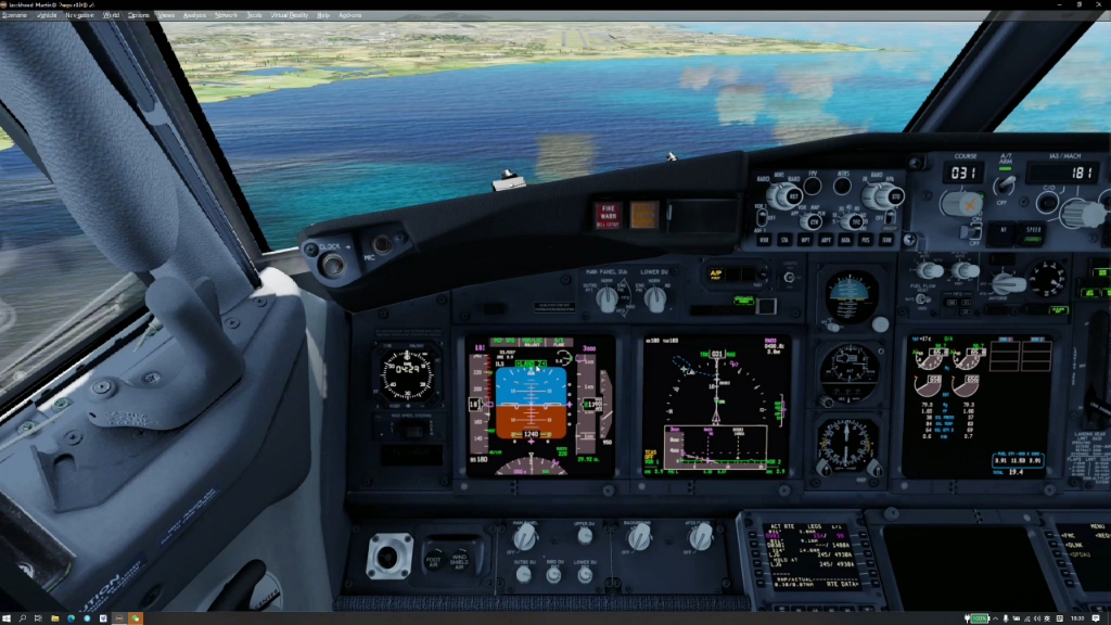 福州zsfz机场双通道ils03跑道五边进近_哔哩哔哩_bilibili