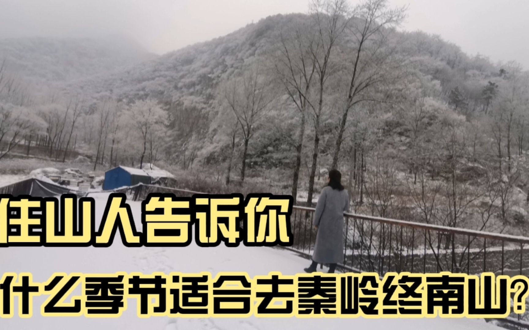 你知道什么季节秦岭终南山好玩吗?快来听听住山人怎么说哔哩哔哩bilibili