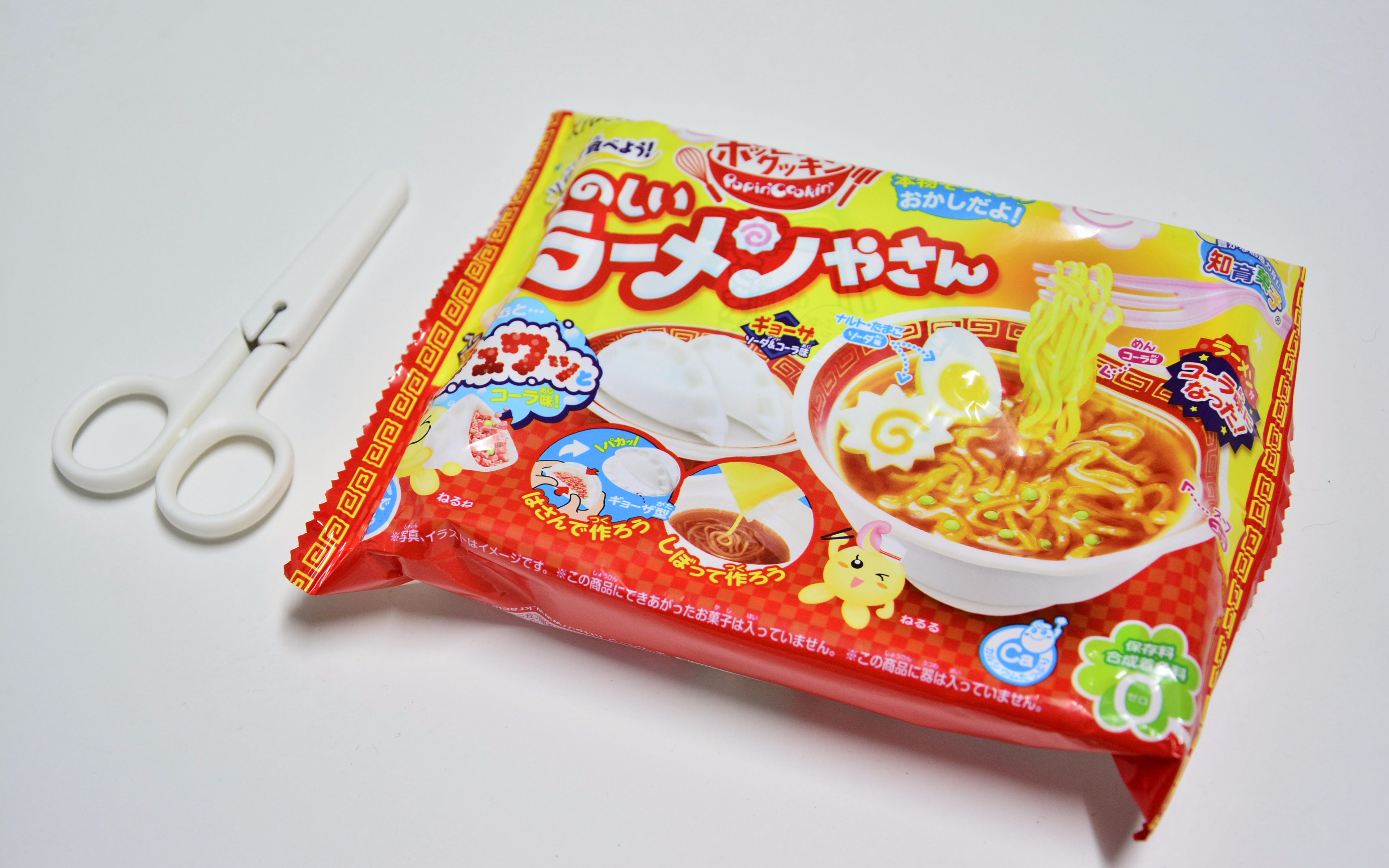 开箱日本食玩可乐味的拉面波子汽水味的饺子70ω70