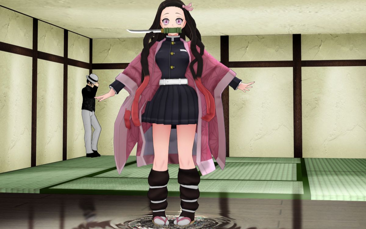 mmd鬼杀队祢豆子inパワハラ回廊