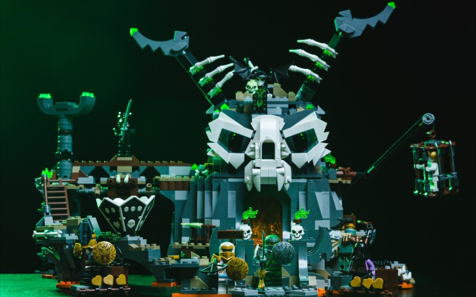 【乐高】幻影忍者互动性超强的大旗舰 乐高71722测评