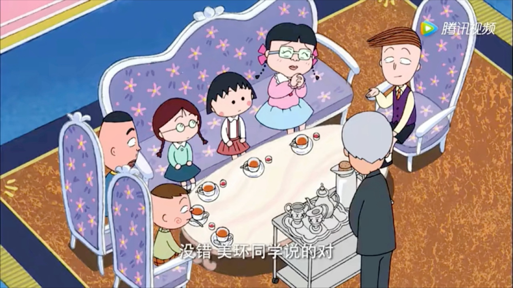 【樱桃小丸子】小丸子羡慕花伦家冬天的壁炉-童年放映漫-童年放映漫-哔哩哔哩视频