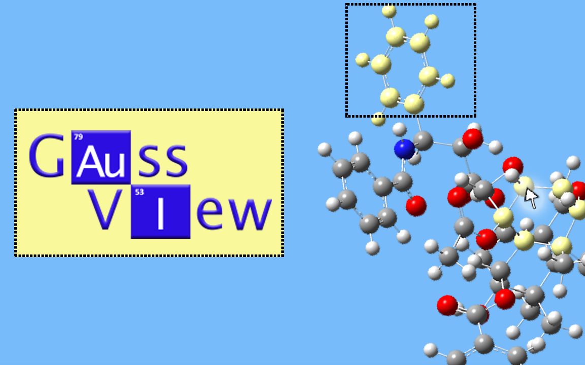 【GaussView】如何快速构建分子哔哩哔哩bilibili