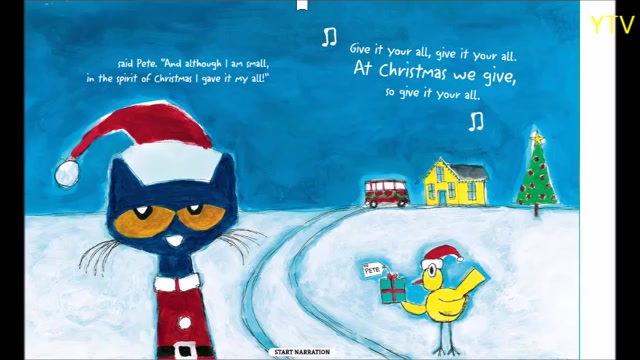 [图]皮特猫 圣诞节 经典英文绘本 磨耳朵 I can read, pete the cat save christmas_