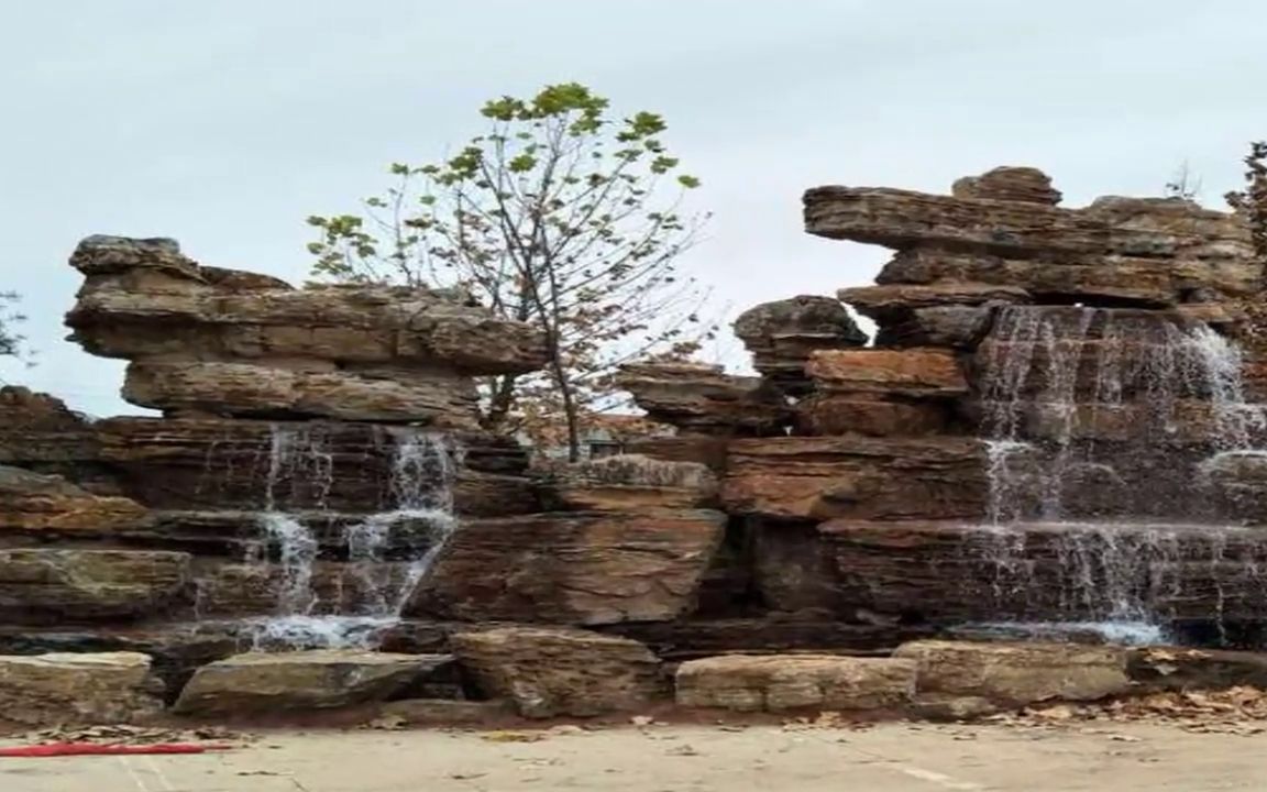 呼伦贝尔塑山厂家 造景直塑水泥塑石人造仿石 设计施工一体化