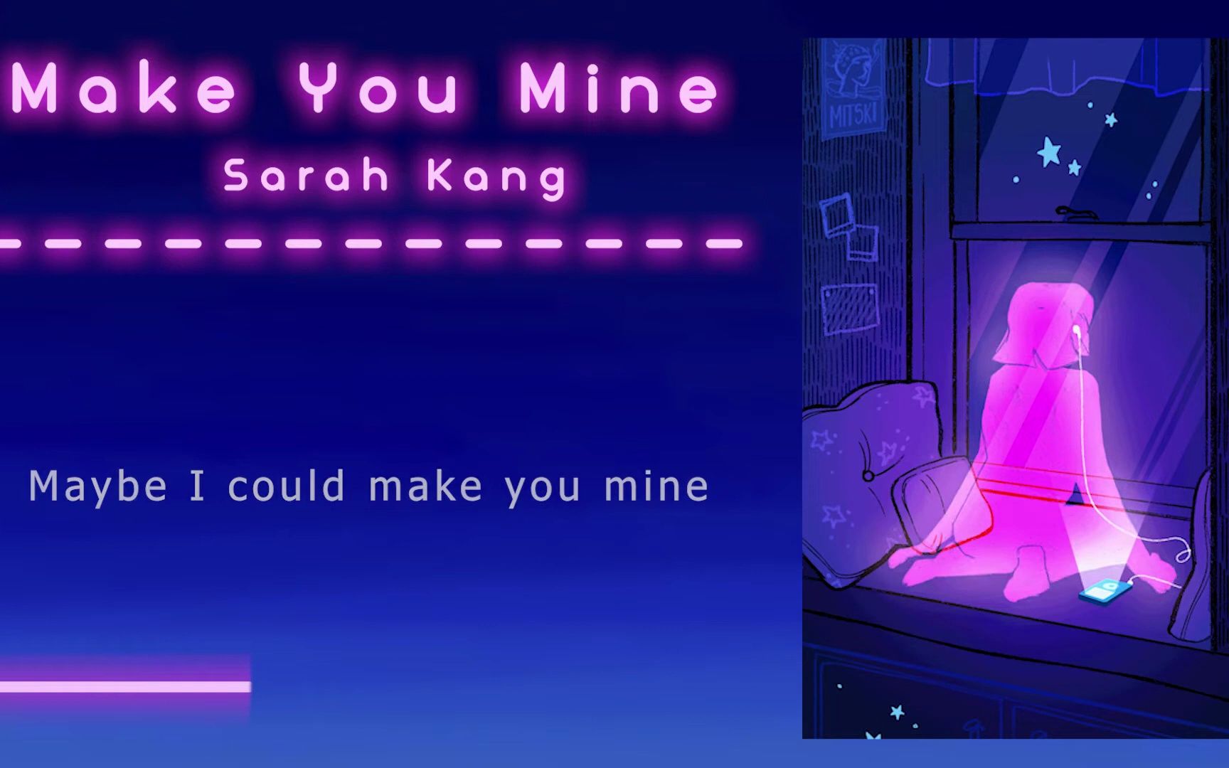 [图]【歌词】MAKE YOU MINE - Sarah Kang