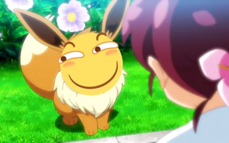 小春的伊布真是太可爱啦!