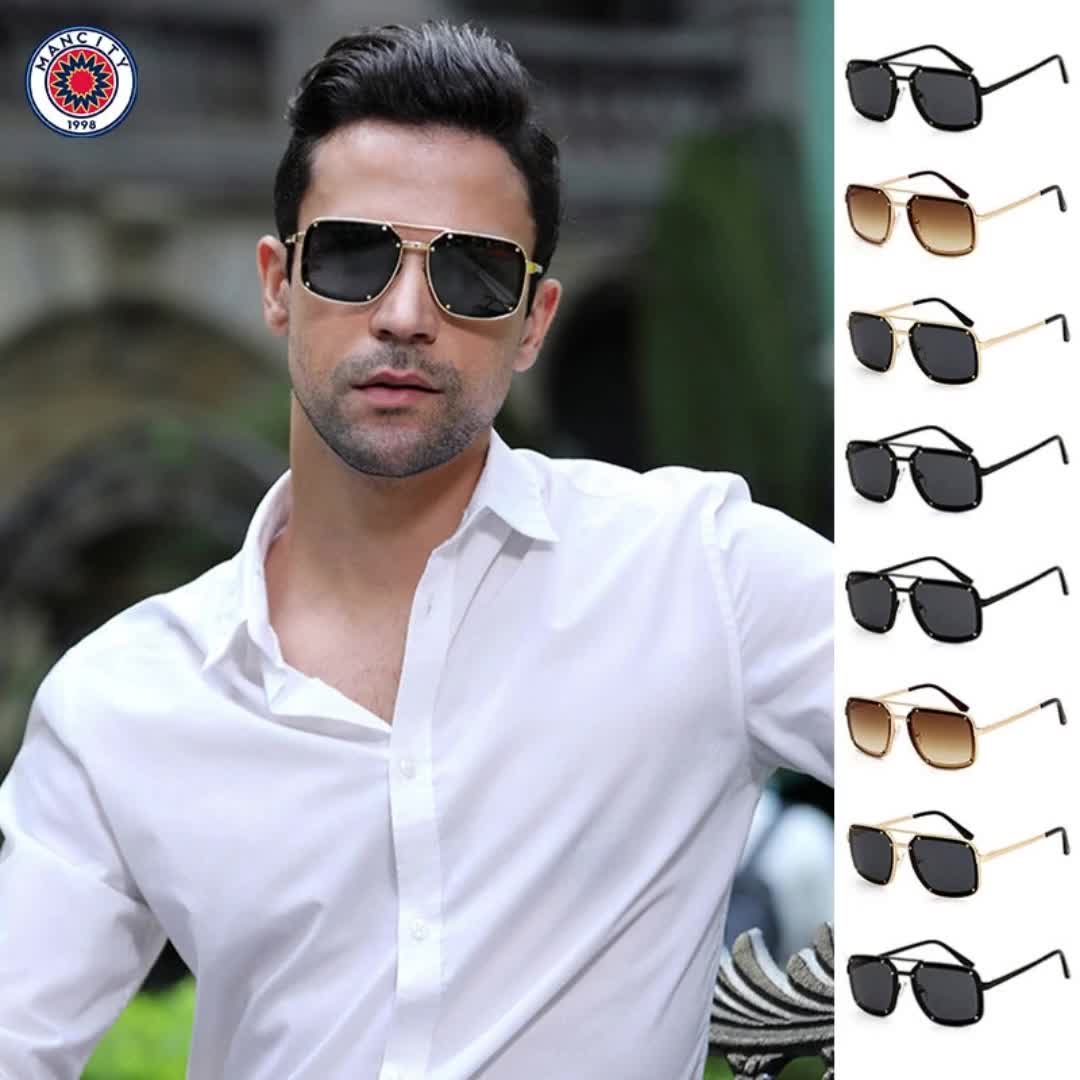 太阳镜墨镜偏光镜欧美男士潮男高清防紫外线防晒商务开车休闲3577