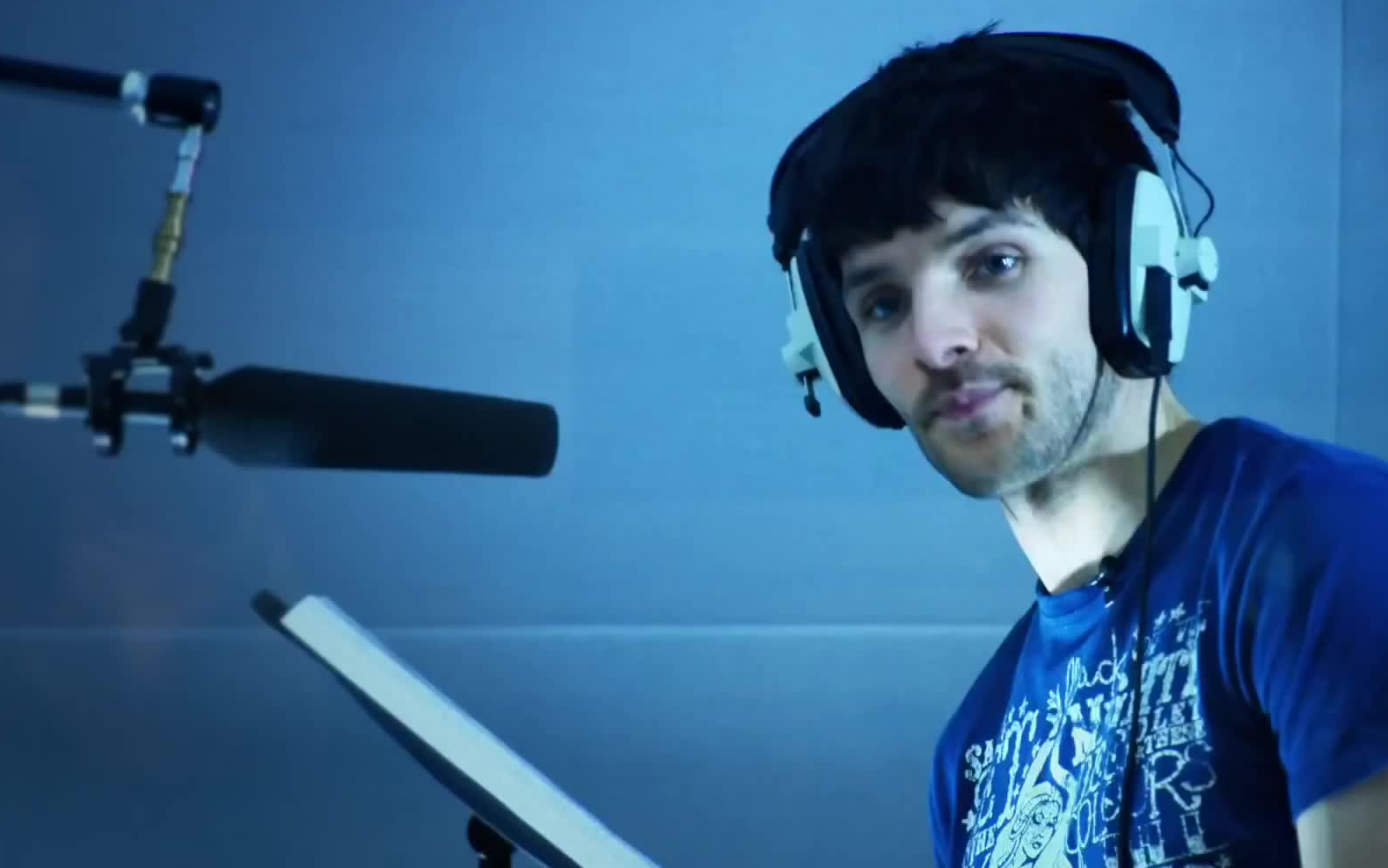 [图]colinmorgan 梅林传奇【Merlin The Game - Behind the scenes of the Voice】