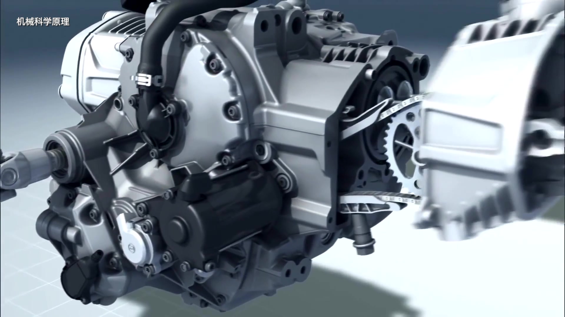 宝马r1200gs机车发动机结构组成分解,简直帅呆了