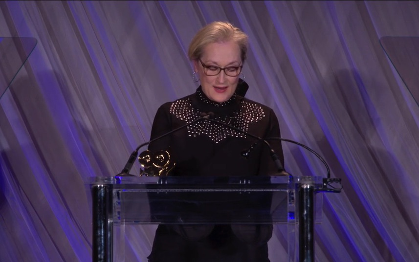 【Meryl Streep】2018 Society of Camera Operators终身成就奖哔哩哔哩bilibili