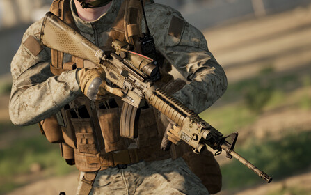 【战术小队】squad冲突武器包枪械皮肤演示