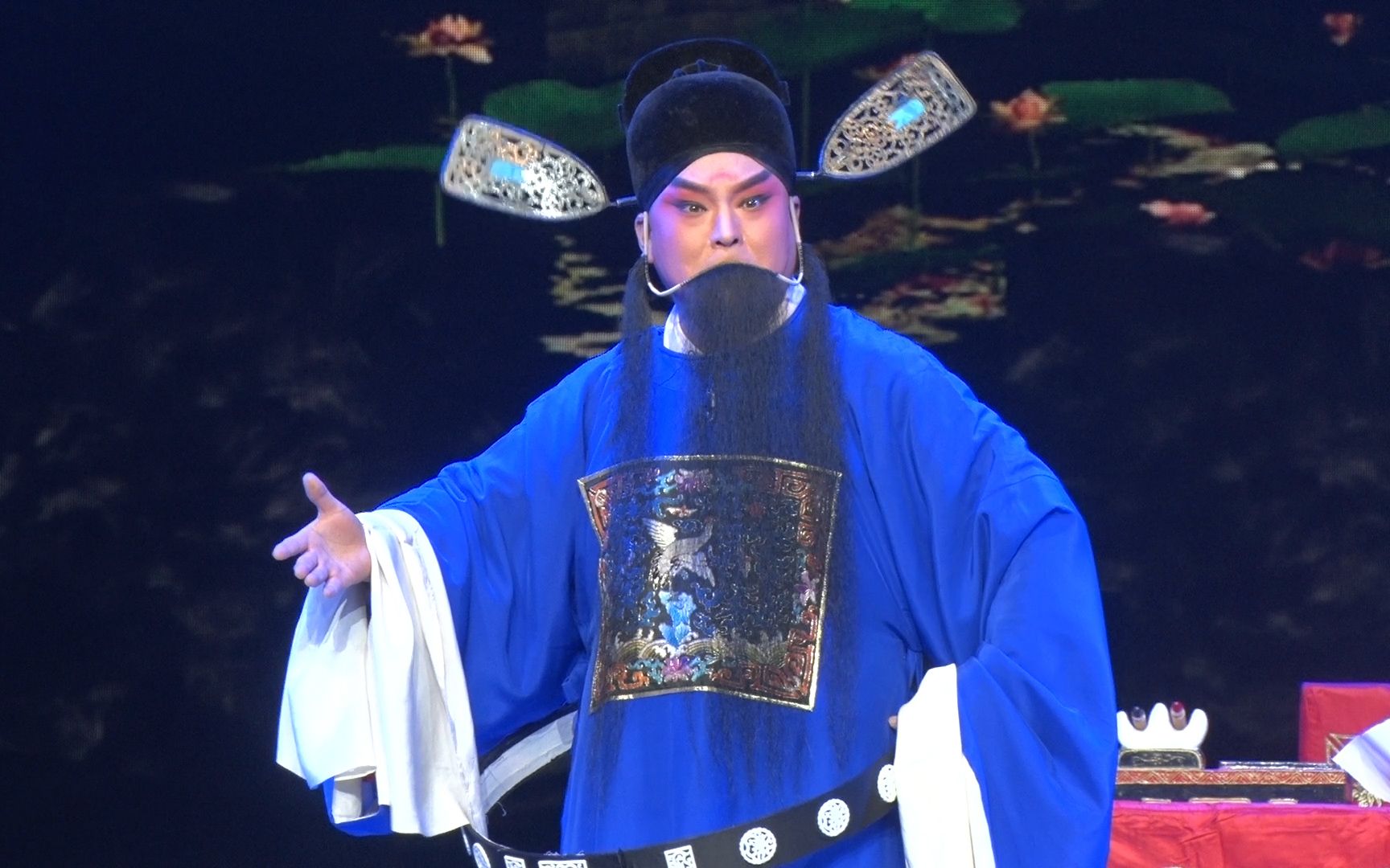 河南豫剧院青年团苏印永演唱《血溅乌纱》严天民雪夜秉烛审理案卷