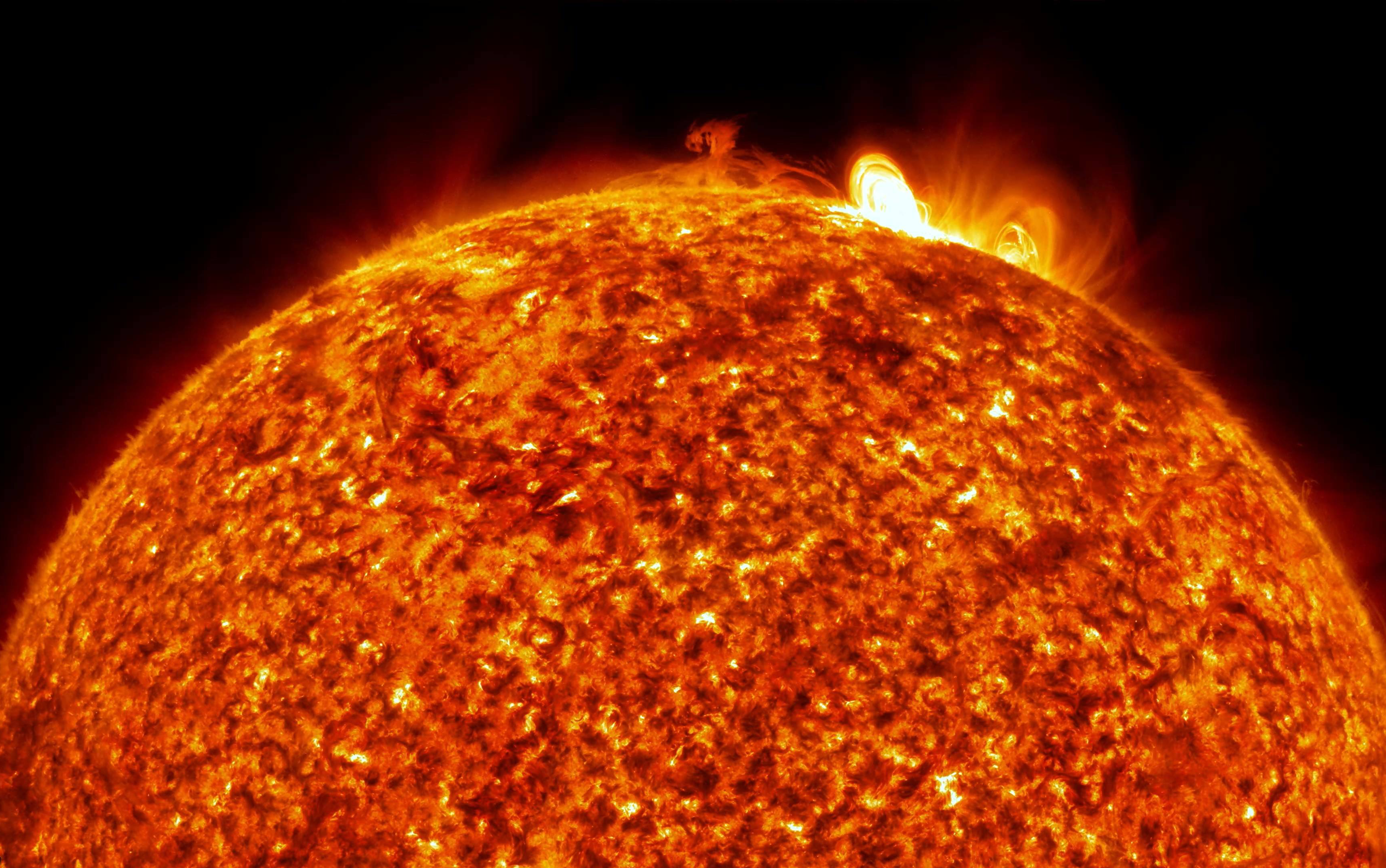 nasa地球圈太阳4k