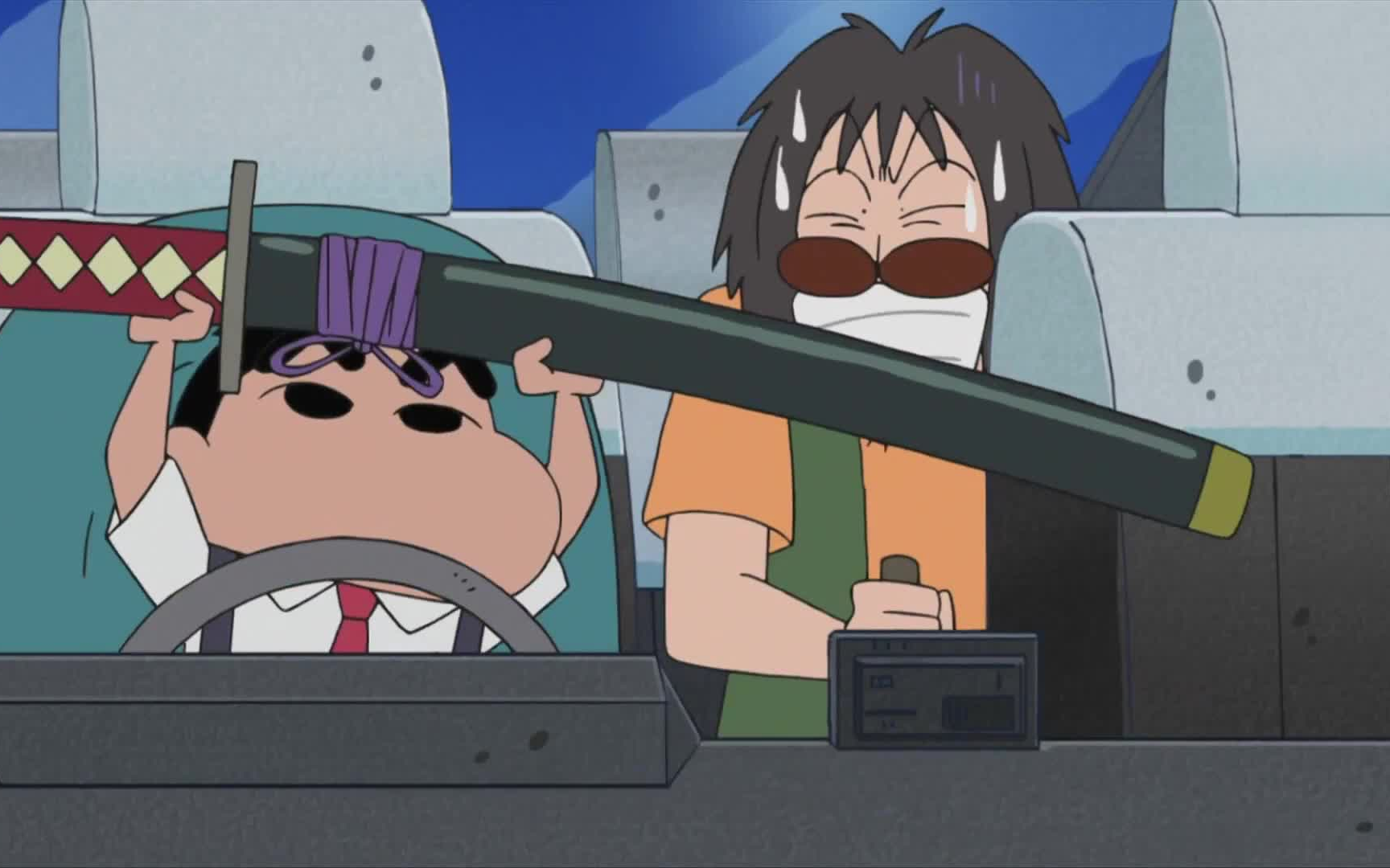 【蜡笔小新】计程车司机新之助