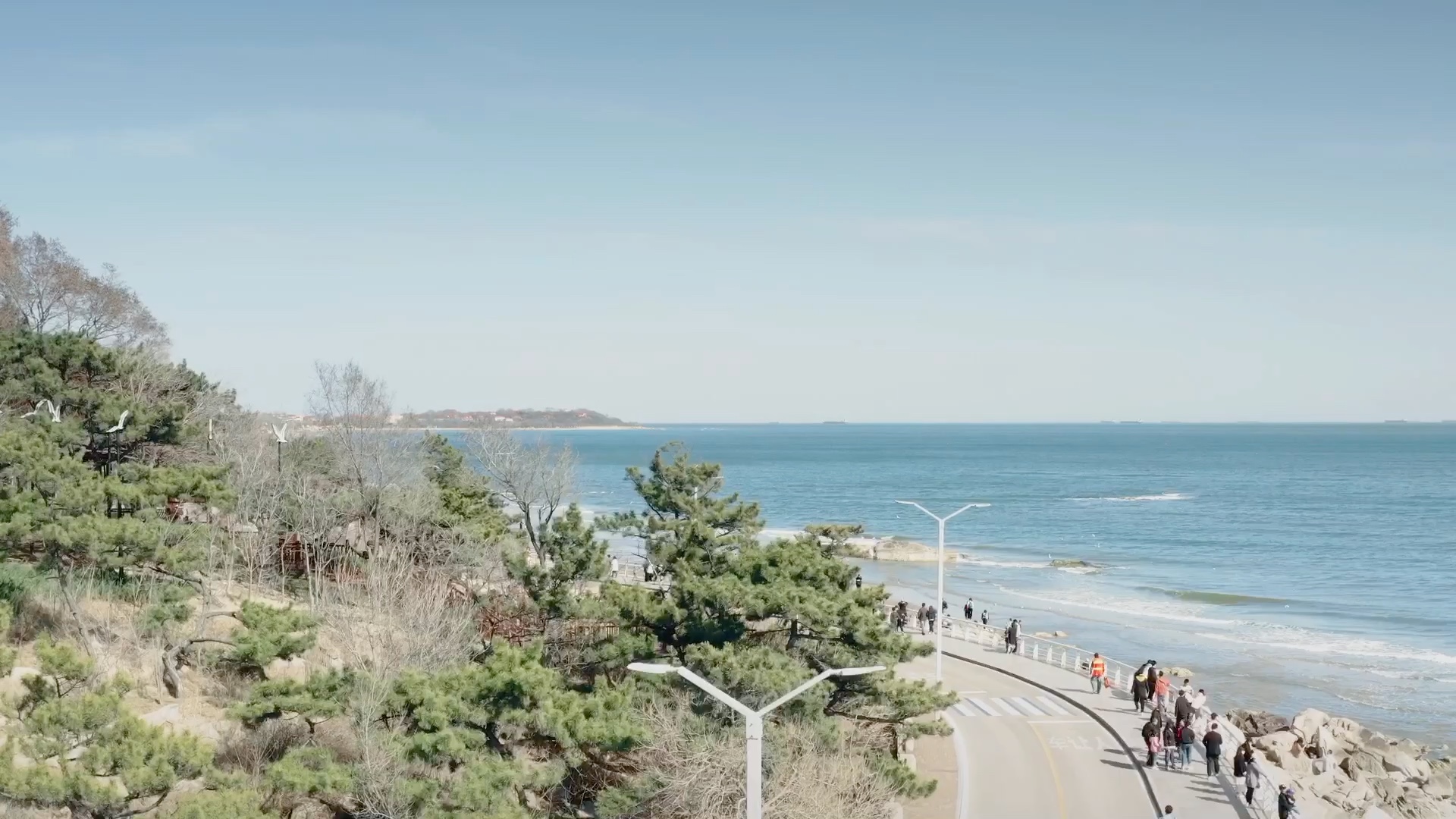 活动作品北戴河中海滩路