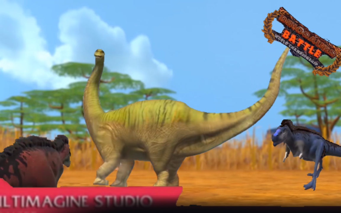 【恐龙争霸模型版】布万龙vs盗暴龙(预告)