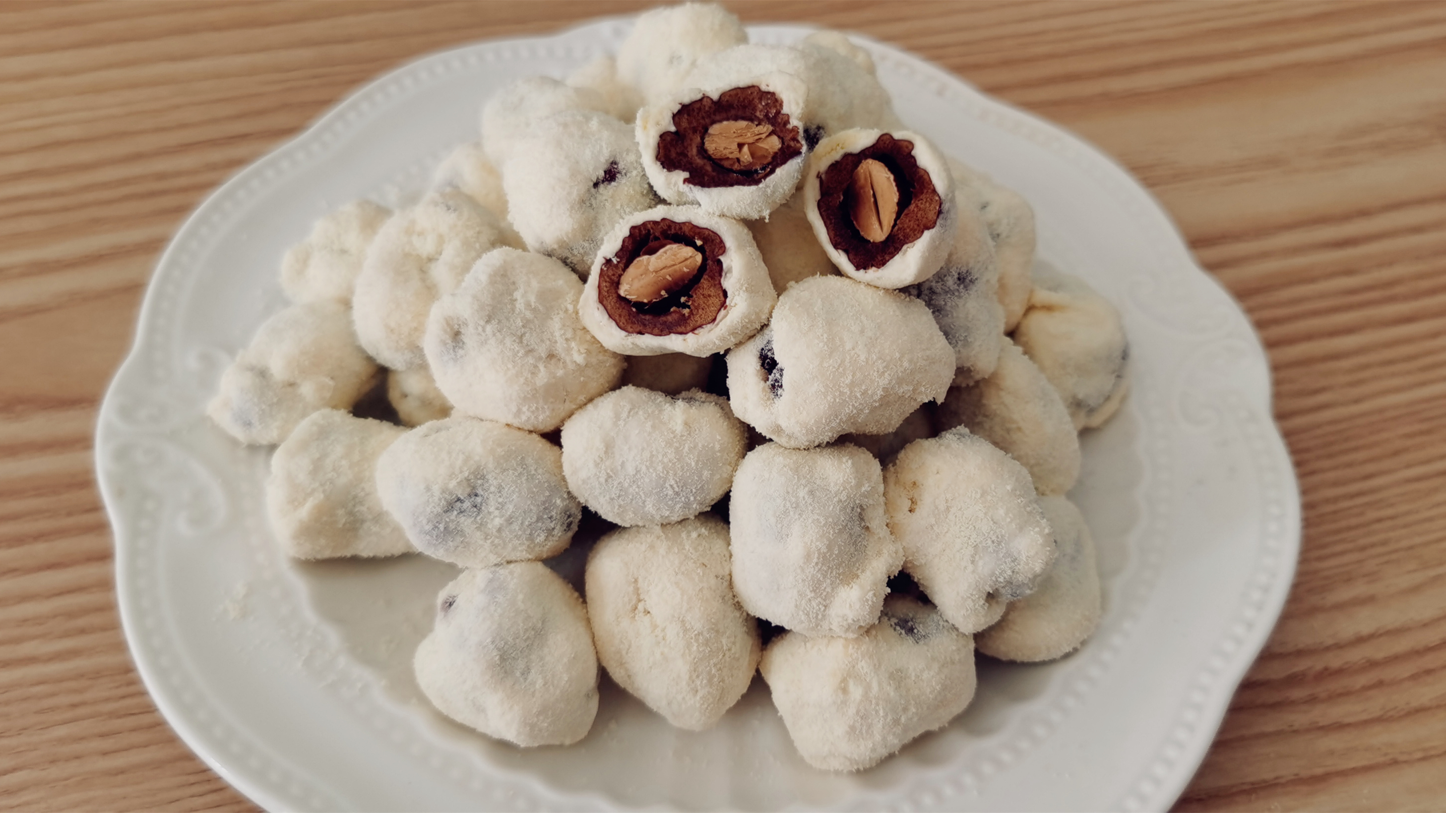 几十元一斤的网红奶枣,教你在家轻松制作,太简单了_哔哩哔哩_bilibili