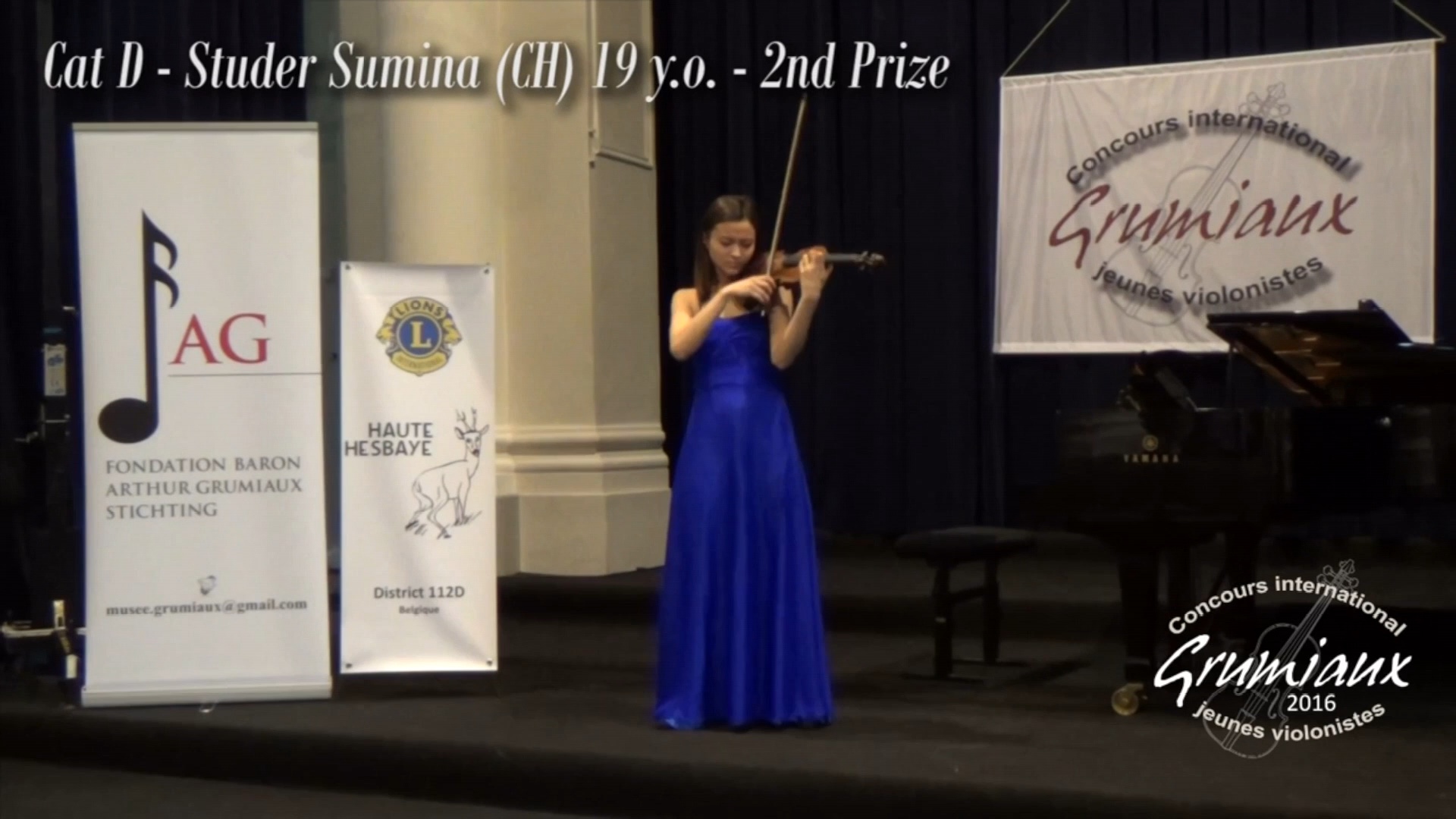 [图]帕格尼尼 随想曲No.5 N. Paganini Caprice No. 5 | Sumina Studer