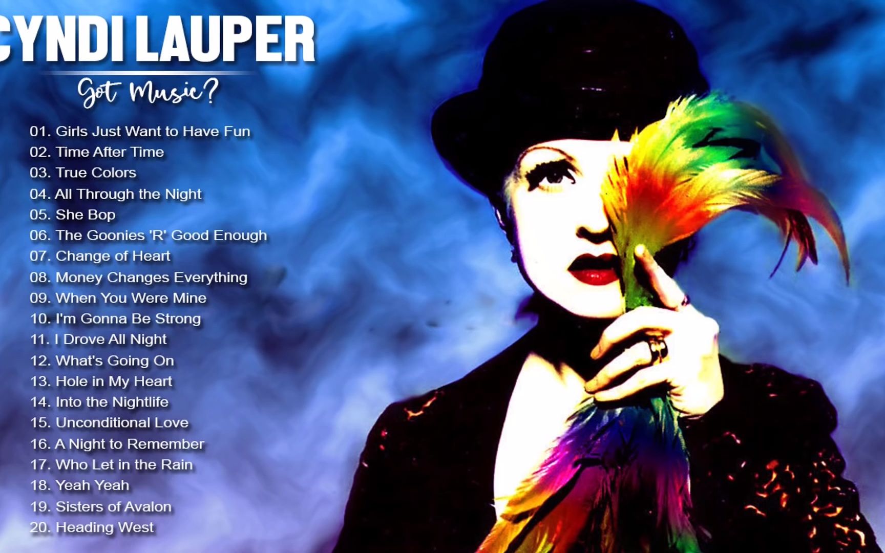 辛迪ⷮŠ劳帕 美国歌手 Cyndi Lauper Greatest Hits Full Album  Best Songs Playlist哔哩哔哩bilibili