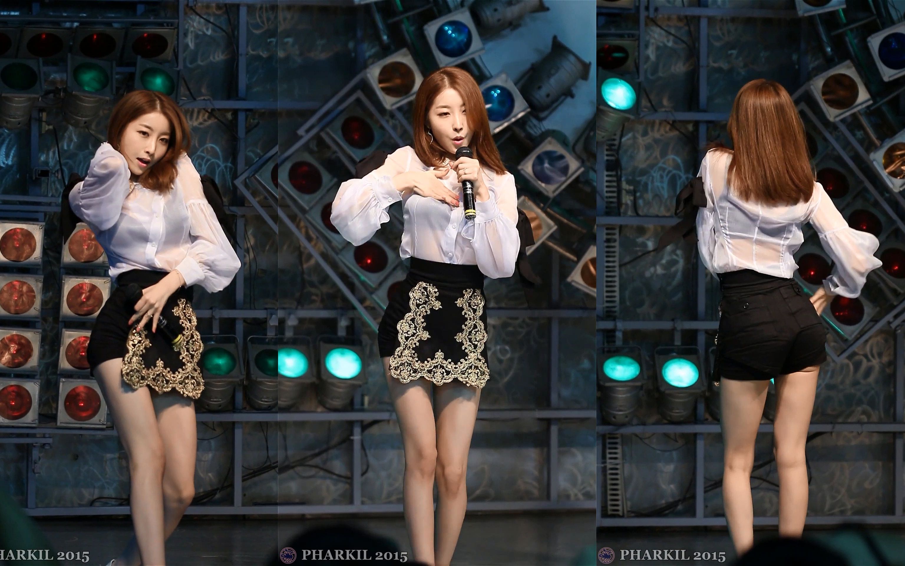 韩国女团4kloveus丹菲tickle151002