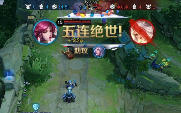 【王者荣耀】射手一姐伽罗的梦游五杀