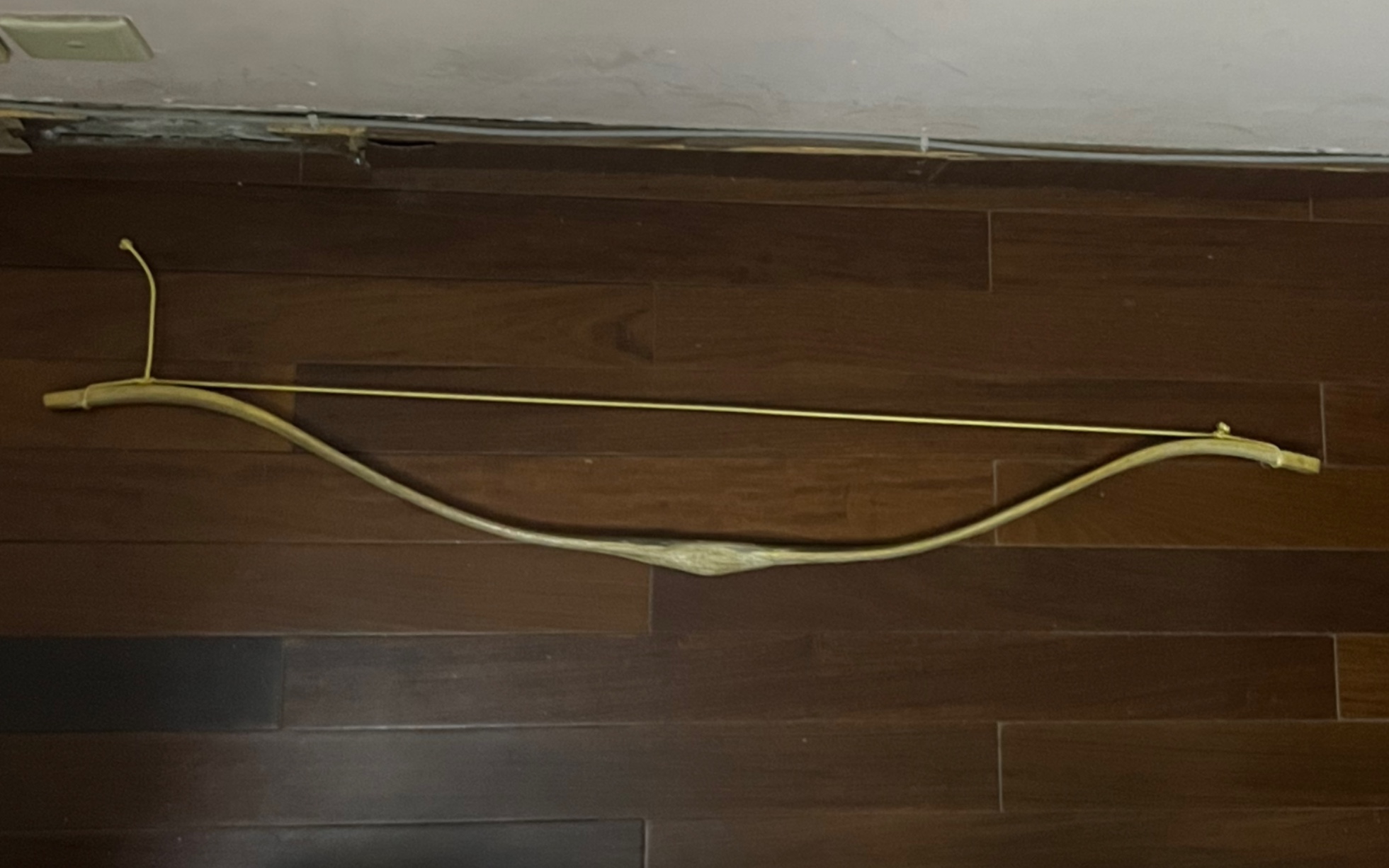 一米长羊角小猎弓