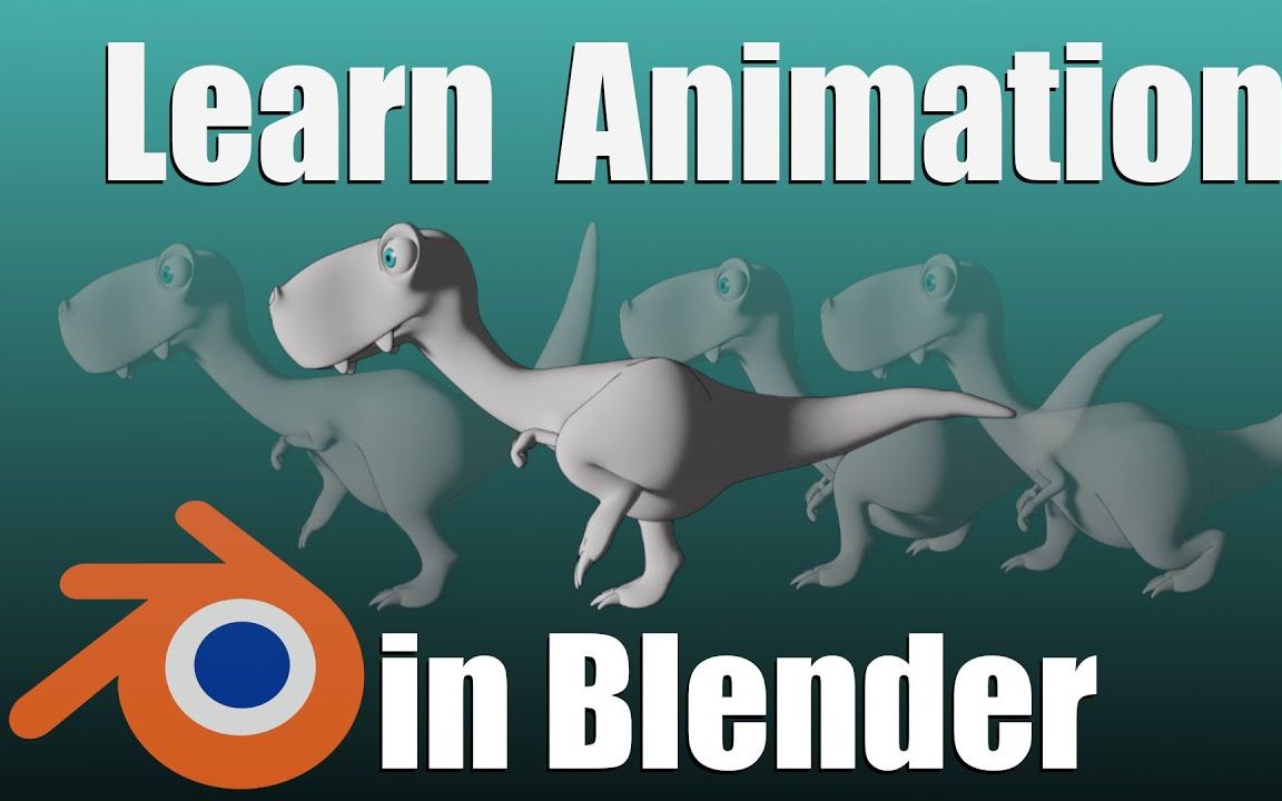 Blender 恐龙动画制作教程(字幕人工校对)哔哩哔哩bilibili