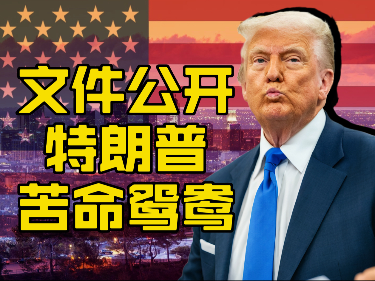 特朗普和谁是苦命鸳鸯